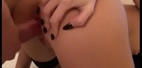  Fucking Hot German Teen Anal Sex Cum in Ass